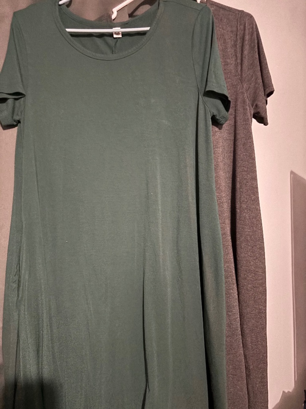 Two tshirt dresses - XL.